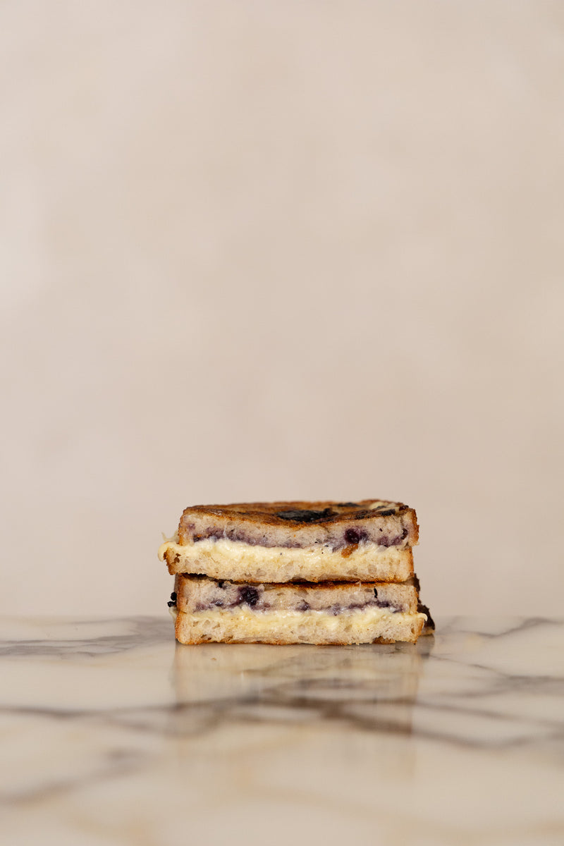 Blueberry Mostarda Grilled Cheese
