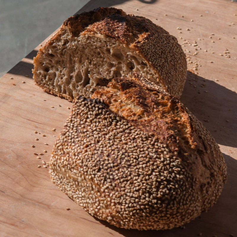 Sesame Whole Wheat Sourdough
