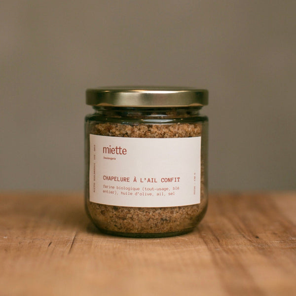 Garlic Confit Breadcrumbs
