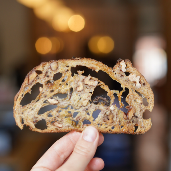 Olive & Walnut Sourdough Cracker